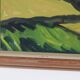 Huile sur toile suédoise « Paysage » de Kersti Flyckt