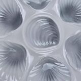 Set of 2 Moulin des Loups oyster plates – antique earthenware