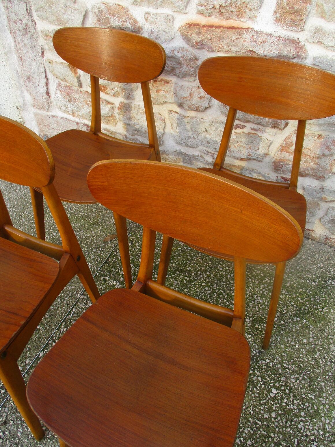 Suite de 4 chaises Stella