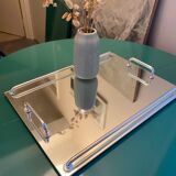Plateau miroir années 50