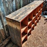 Meuble de métier à casiers