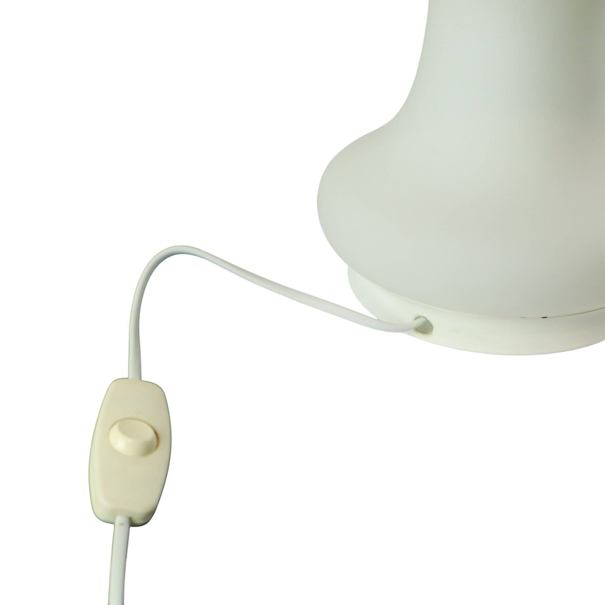 Mushroom Design Lamp Frosted Glass Mat Space Age Peill & Putzler