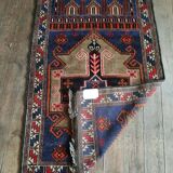 Handmade Afghan Belouch rug 125x80cm