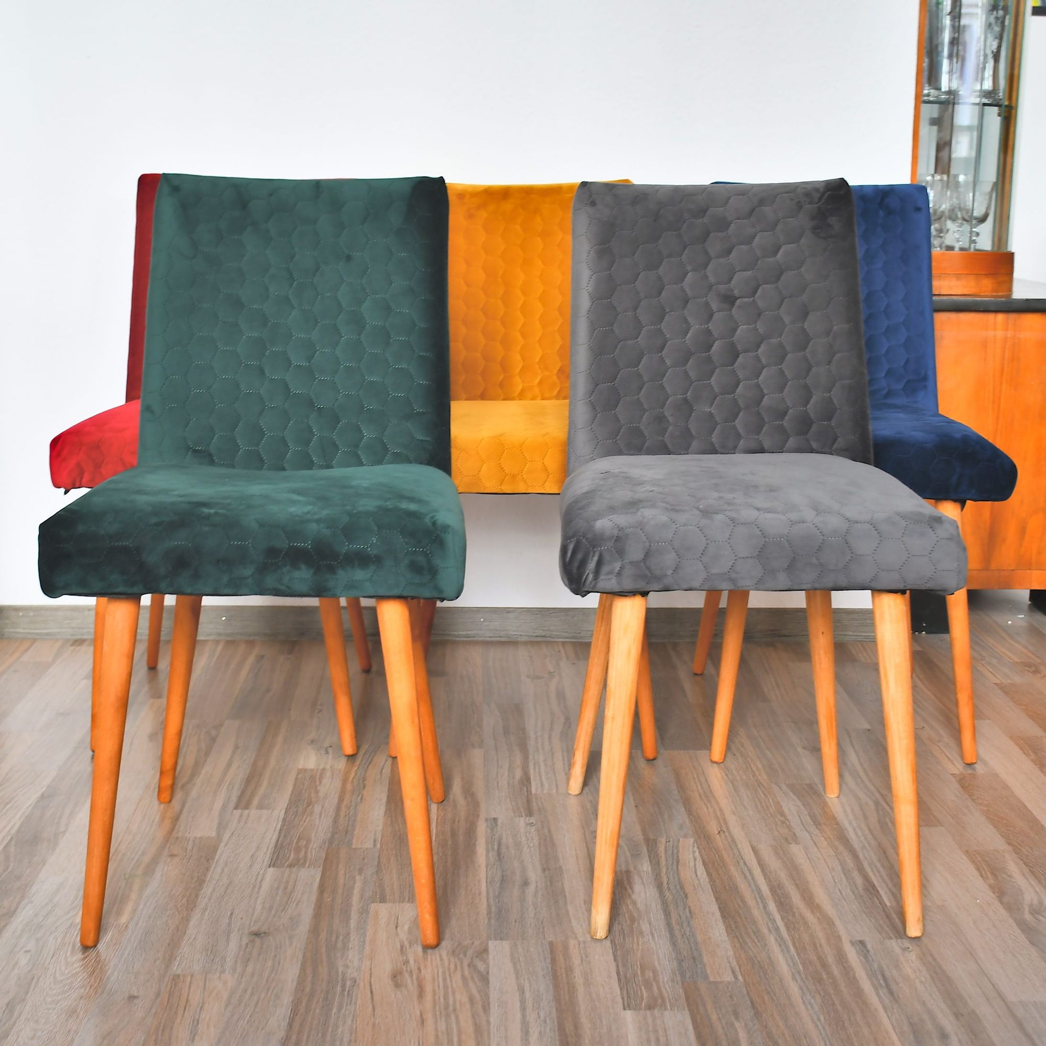 1970s Upholstered chair type 200-244, Słupskie Fabryki Mebli, Poland