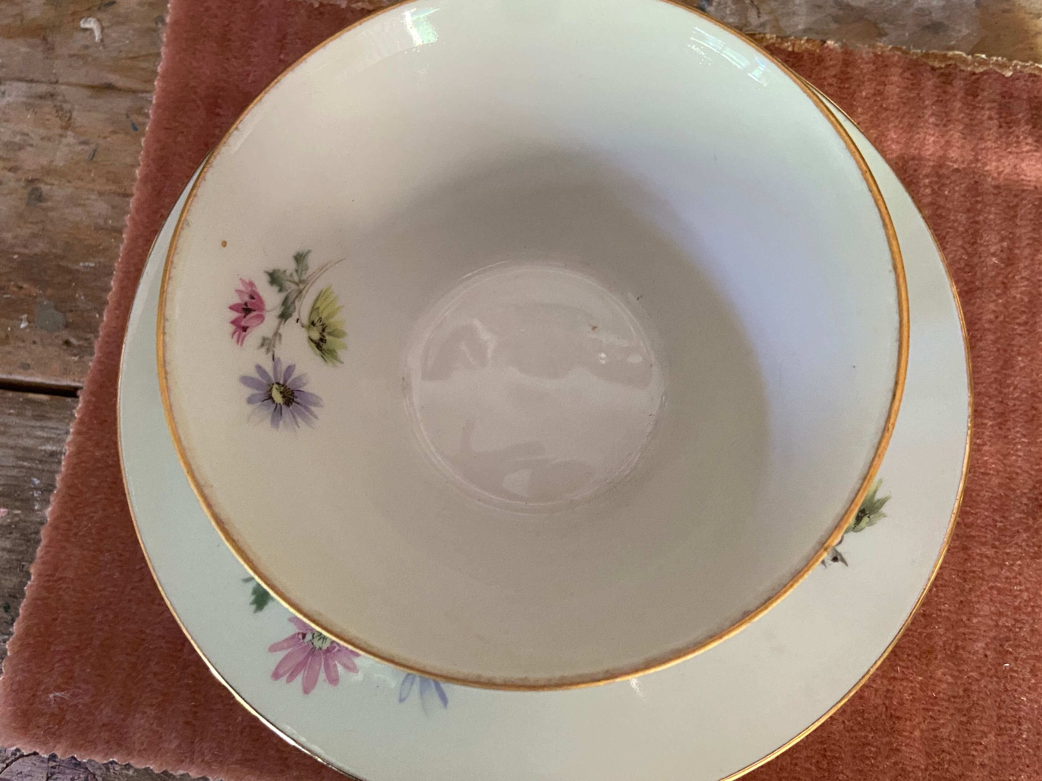 Limoges porcelain tea cup