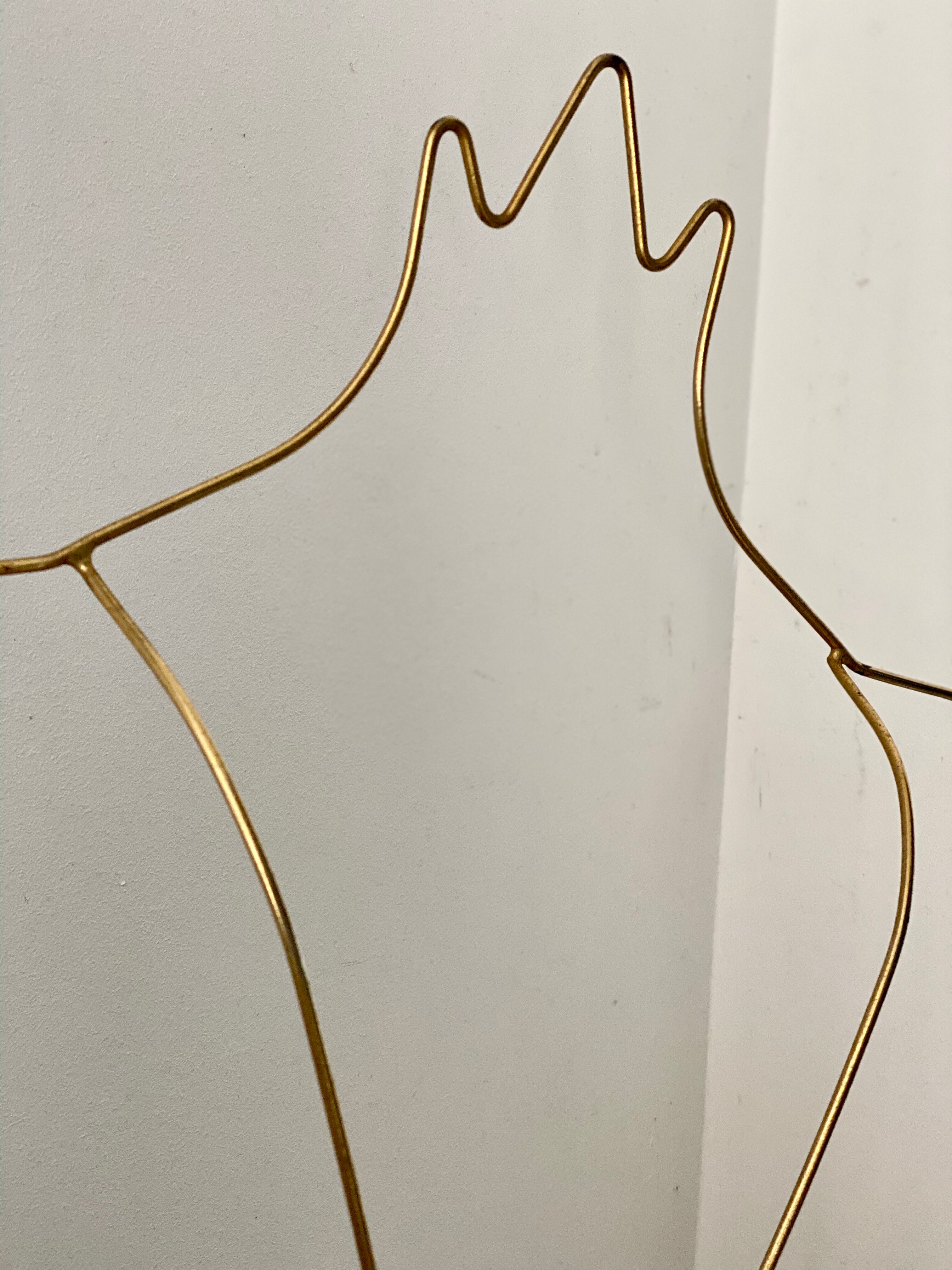 Golden postcard display