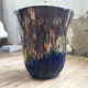 FLOWER pot XXL in glazed earth