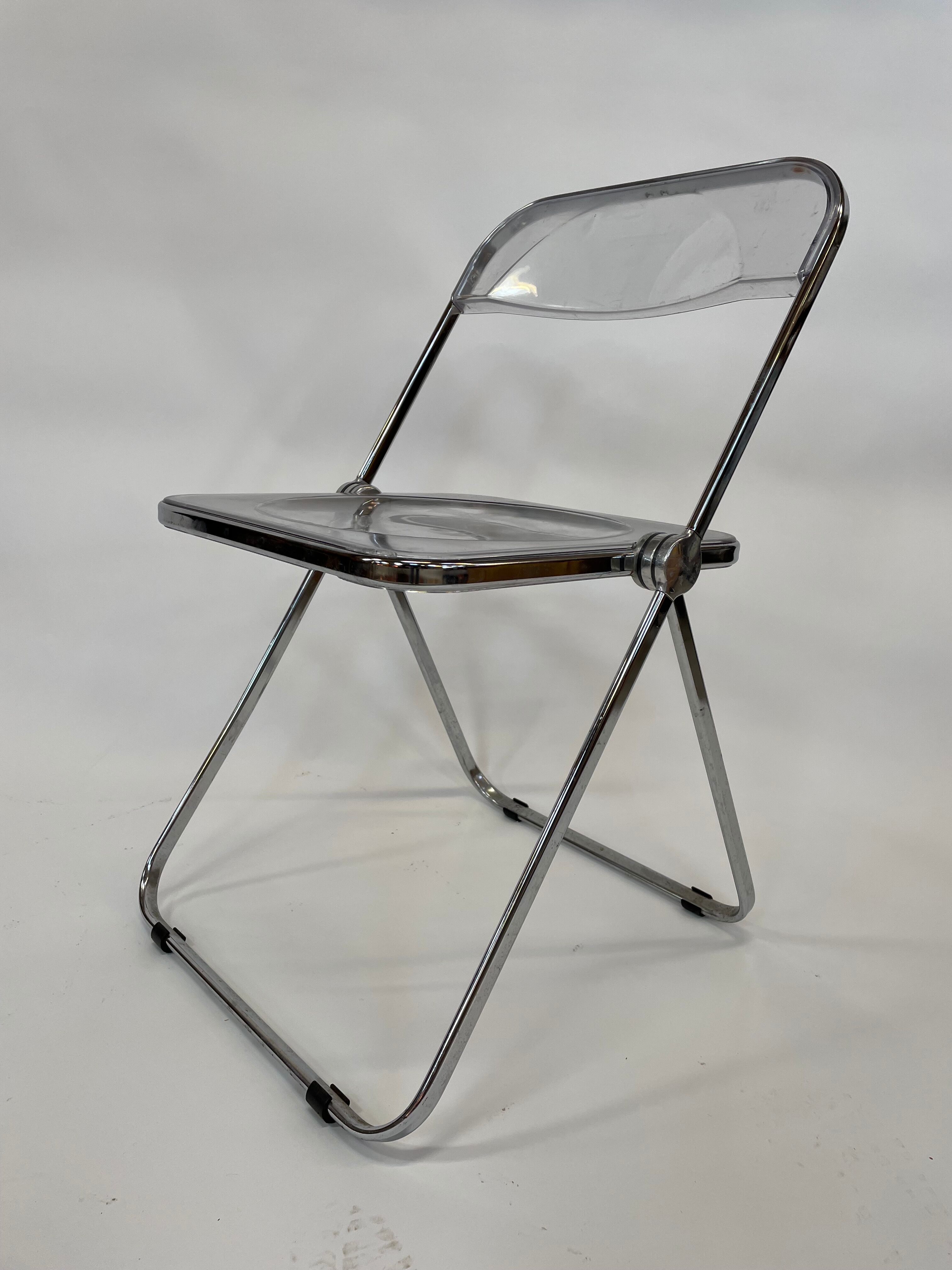 Folding chair by Giancarlo Piretti for Castelli