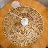 Vintage rattan pendant lamp
