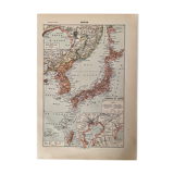 Lithograph engraving on the arts of Japan from 1922
