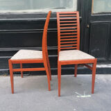 Four wooden chairs, Cinna 2000