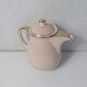 Villeroy & Boch teapot pink and gold signed Lucien Engel