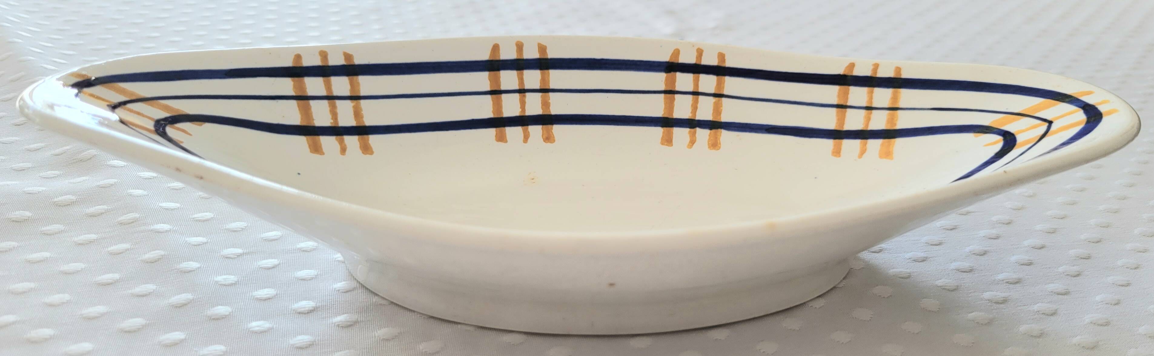 Poitou model ravier from Sarreguemines