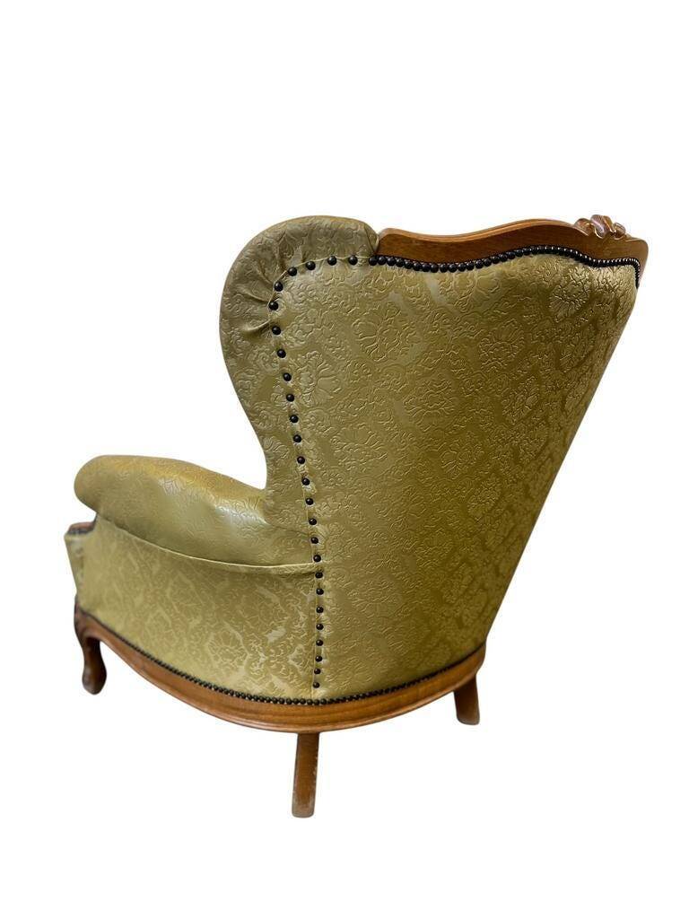 Vintage baroque one-seater armchair