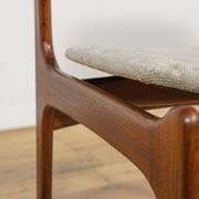 Mid-Century Model 49 Dining Chairs in Teak by Erik Buch for Odense Machine Gunning, 1960s, Set of 8