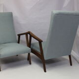 Pair of Scandinavian armchairs 50