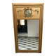Miroir trumeau doré 68x122cm