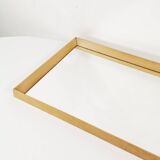 Miroir mural minimaliste, Aarhus Glasimport, Danemark, années 1960