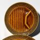 Vintage asparagus plates – Sarreguemines, Barbotine