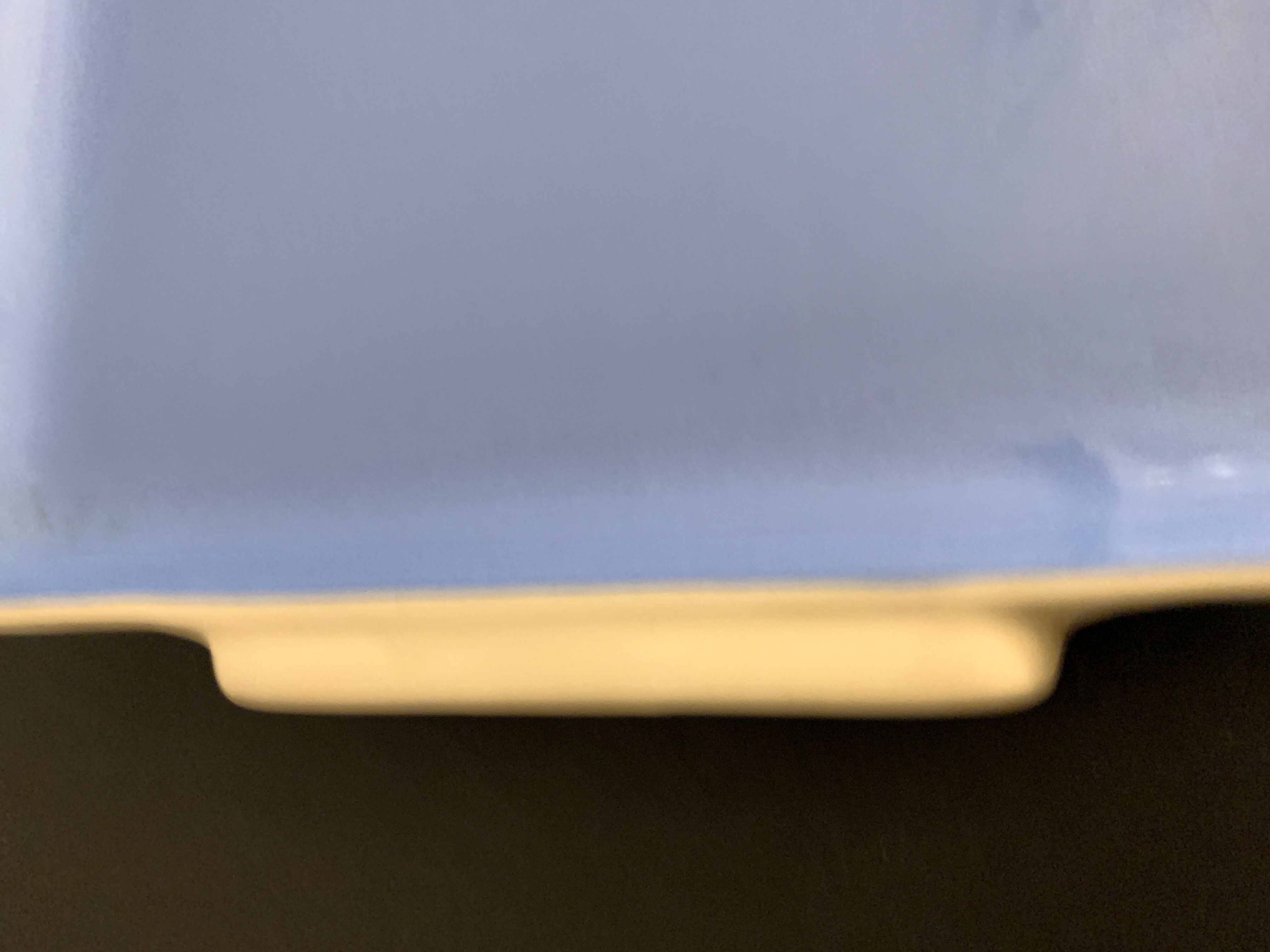 Villeroy and Boch 1950 blue earthenware cake dish