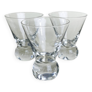Trio de Verres Minimalistes - base
