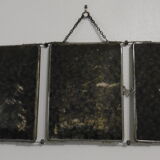 Triptych barber mirror