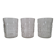 Water glasses or whisky glasses