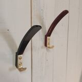 10 hooks, KM Austria, bakelite and brass
