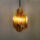 Hanging lamp, designed by Svend Aage Holm Sørensen for Hassel & Teudt in the 1960s, model HT "Rustic