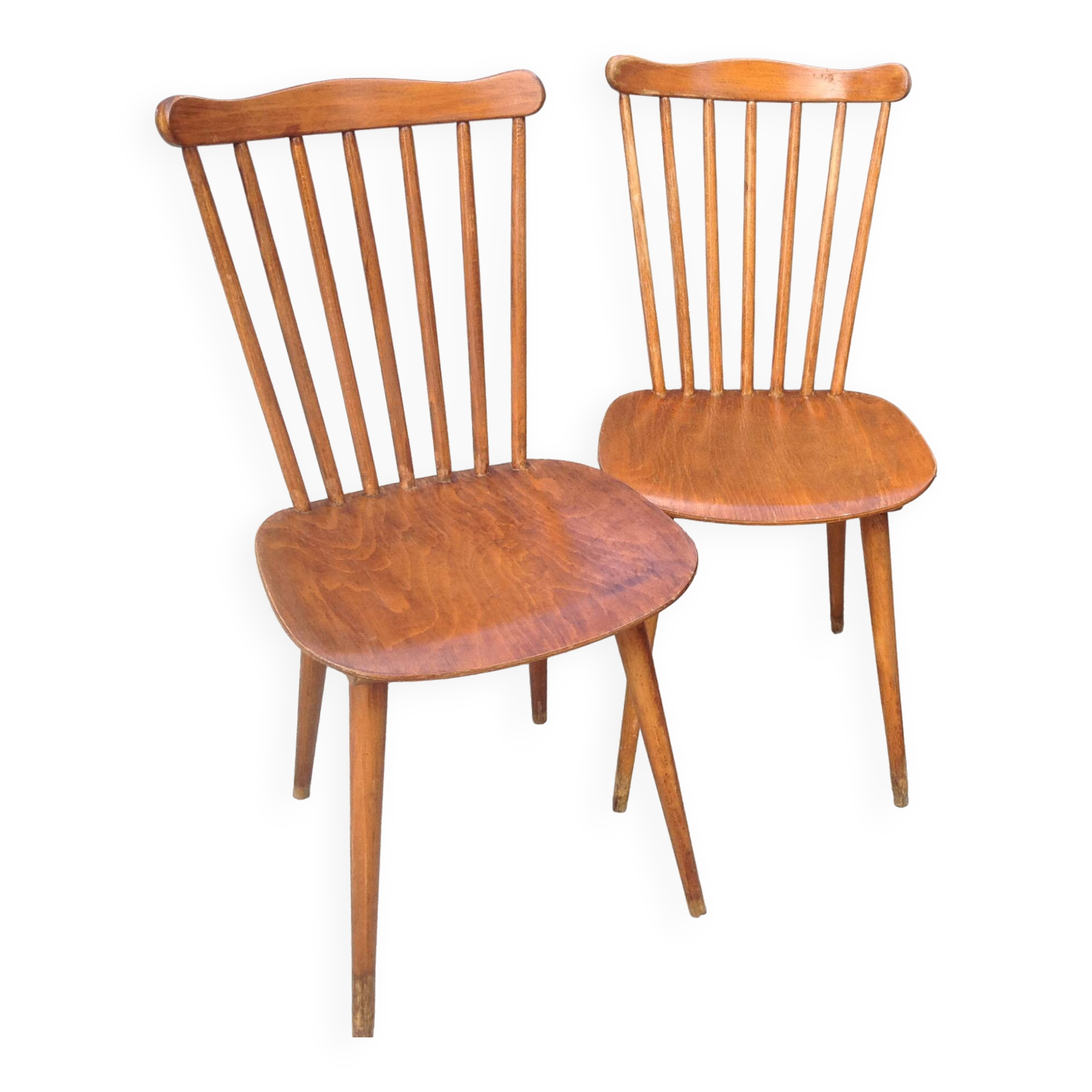 pair of Baumann chairs