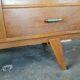 Large vintage sideboard 1950 compass feet