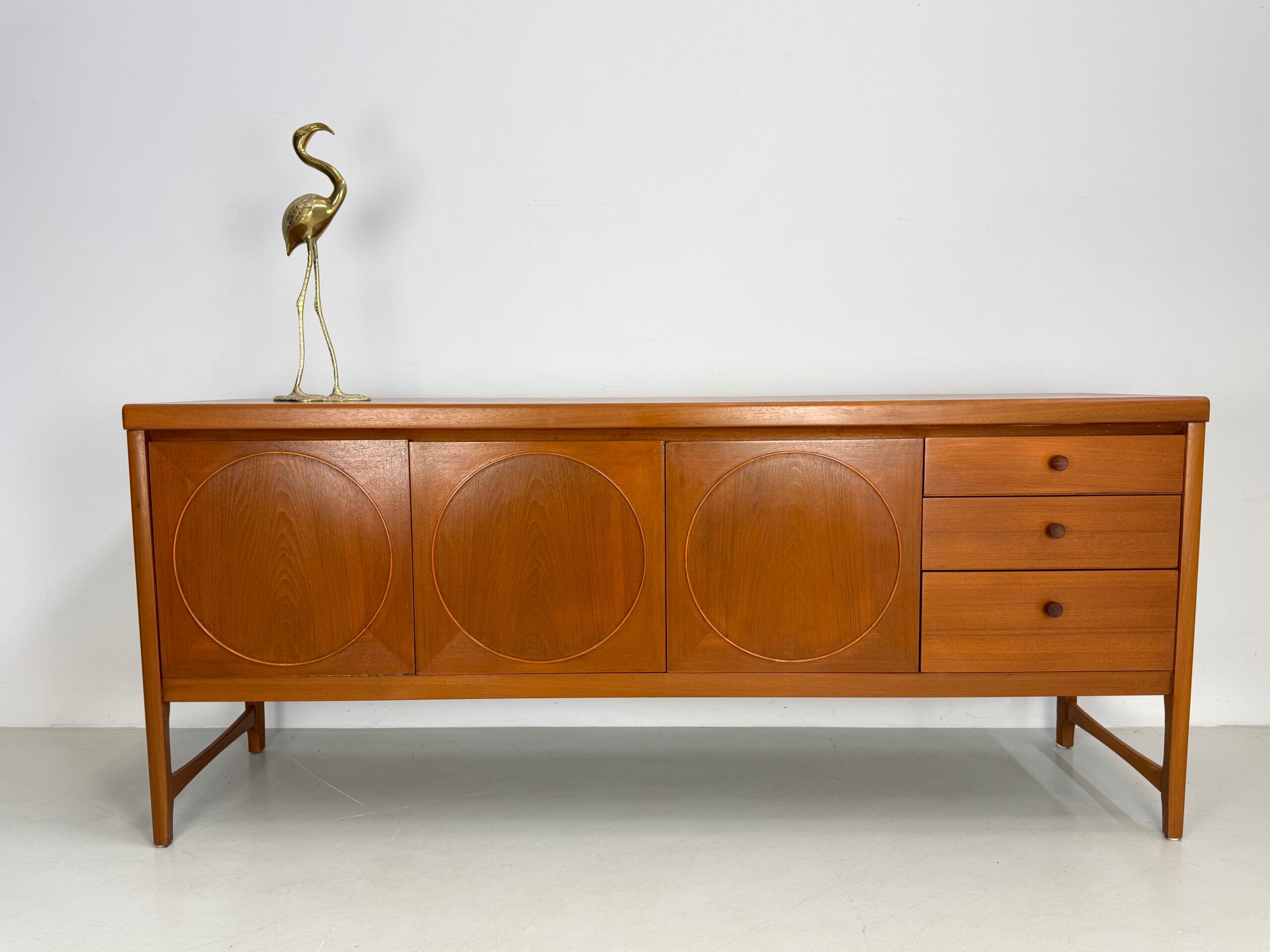 Vintage Nathan Circle sideboard.