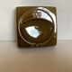Brown ochre ashtray tray