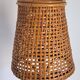 Vintage bamboo bedside lamp