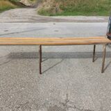 Vintage bench from the 60s - school - administration - parish - convent