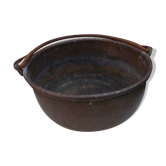 Copper cauldron, planter