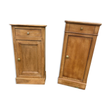 Duo of bedsides of the 50s