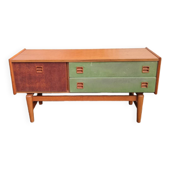 Low teak sideboard 1970