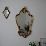 Mirror wooden gold 60/70 - 50x83cm