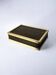 Lucite & rattan box, Christian Dior style, 1970