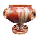 Ceramic pot cache imitation marble