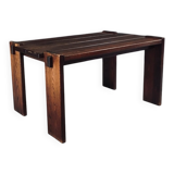 Constructivist Oak Dining Table, Belgium, 1960s