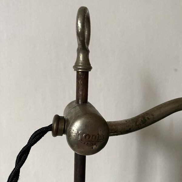 lampe d'atelier Monix, lampe de bijoutier années 40-50