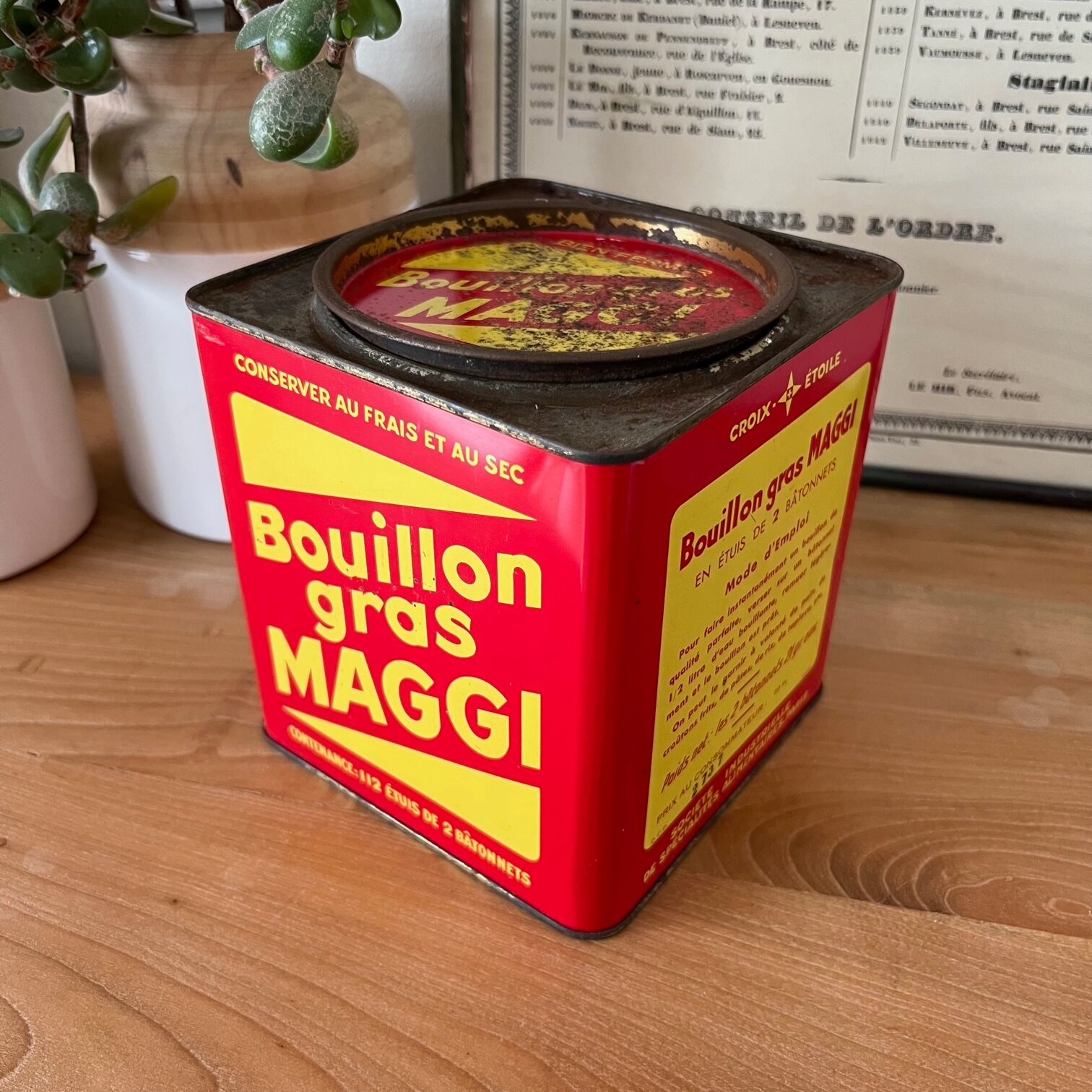 Sheet metal box Maggi 112 cases