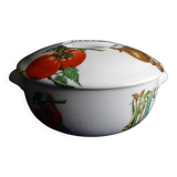 Legumier en porcelaine