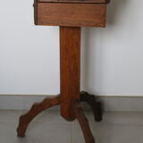 Sellette à tiroir bois 1950