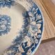 Set of 2 deep plates in Sarreguemines ironstone – Jardinière model – Various decorations