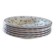 Set of 6 Oakwood England soup plates