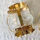 Vintage marine wall lamps