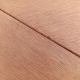 Large oak table by Guillerme & Chambron